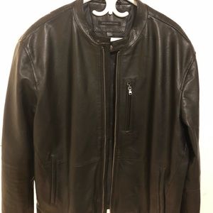 Leather jacket